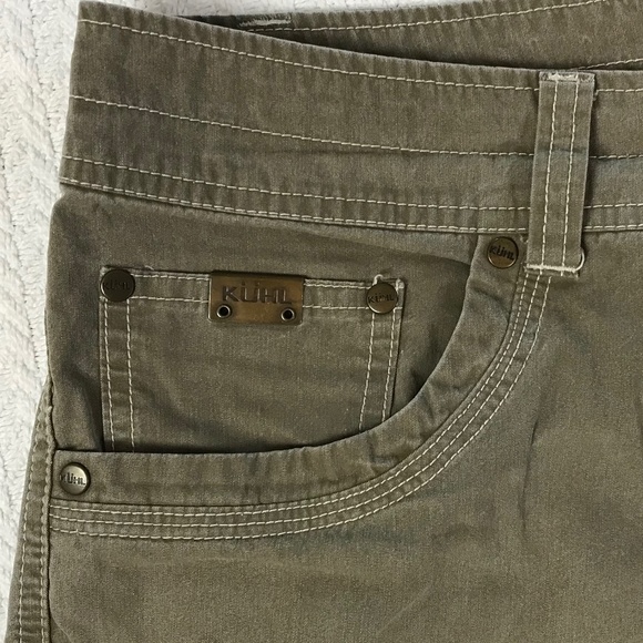 KUHL REVOLVR VINTAGE PATINADYE KHAKI PANT 32 X 32 - Picture 5 of 14